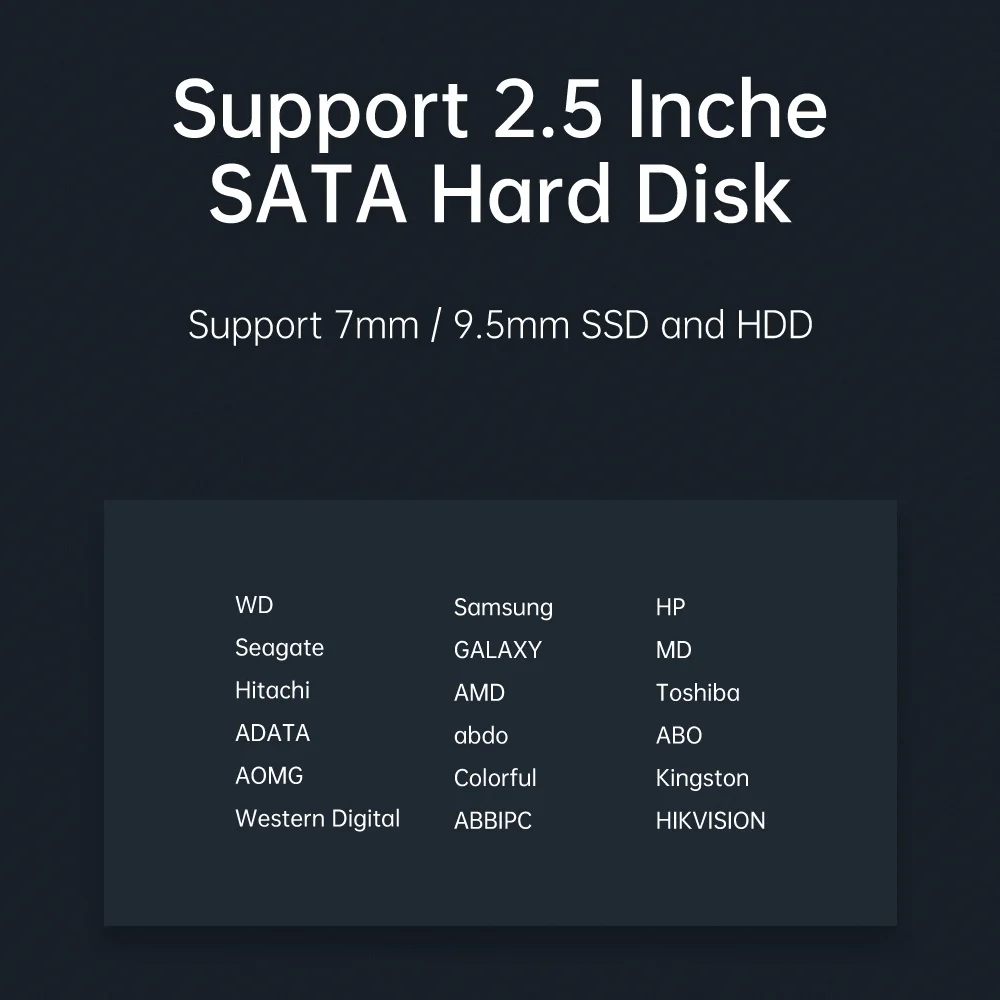 Чехол LLANO для внешнего жесткого диска 2 5 дюйма чехол SSD SATA к USB 3 0 адаптер корпус HD