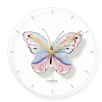 

Colorful Creative Rainbow New Quartz Wall Clock Modern Fantastic Abstract Art Style Wall Clocks For Home Decor BB90