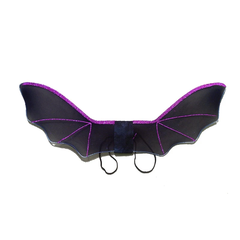 

Halloween Purple Bat Wings Children Clothing Gift Cosplay Dress Accessories