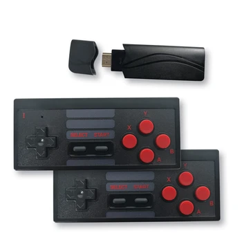 

Extreme Mini HDMI Output 4K TV Retro Game Console Dual Gamepad Game Stick USB 8 Bit TV Wireless Handheld Game Console
