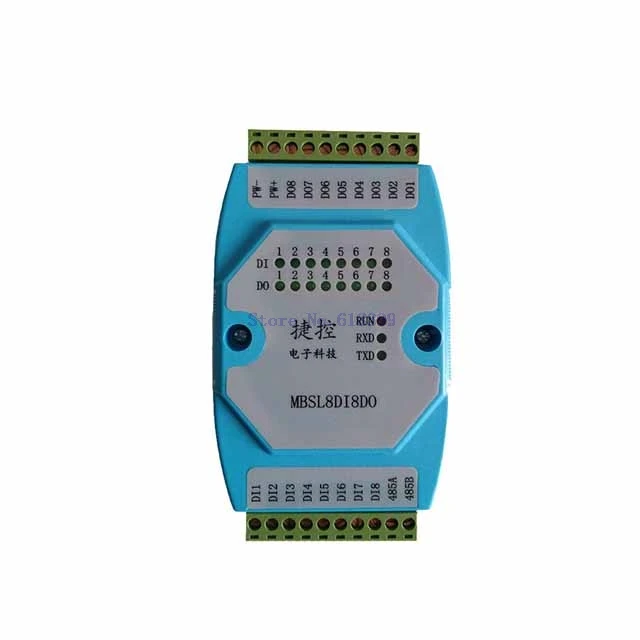 A19-- 8DI/8DO Digital Quantity Input And Output Isolation data Acquisition Control Module RS485 Modbus Communication A19-- 8DI/8DO Digital Quantity Input And Output Isolation data Acquisition Control Module RS485 Modbus Communication