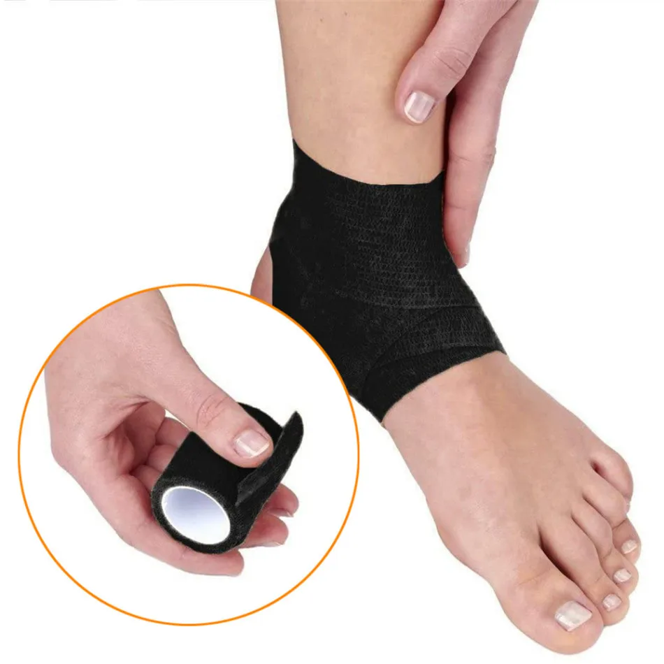 

Timelytrust 24pcs Sports Bandage Self-adhesive Elastic Bandage Emergency Hygiene Gauze Waterproof Breathable Bandage