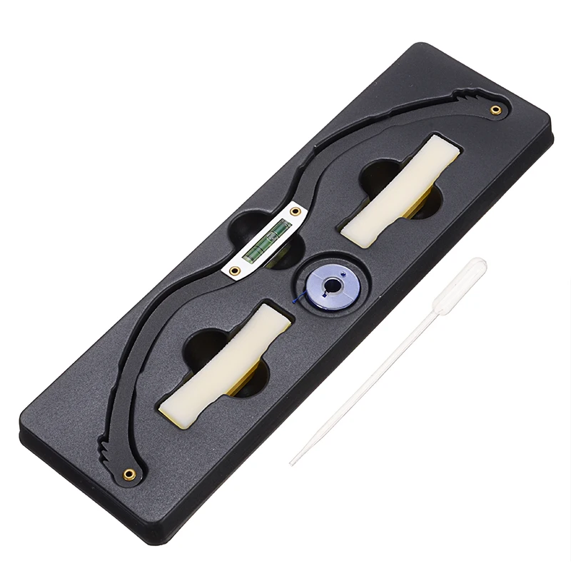 Linha de Sobrancelha Kit de Rosca Régua Sobrancelha Microblading Mapeamento String Marcador Ferramenta Pre-inked Medição Desenho Auxiliar 4 Stencil p/ sobrancelhas