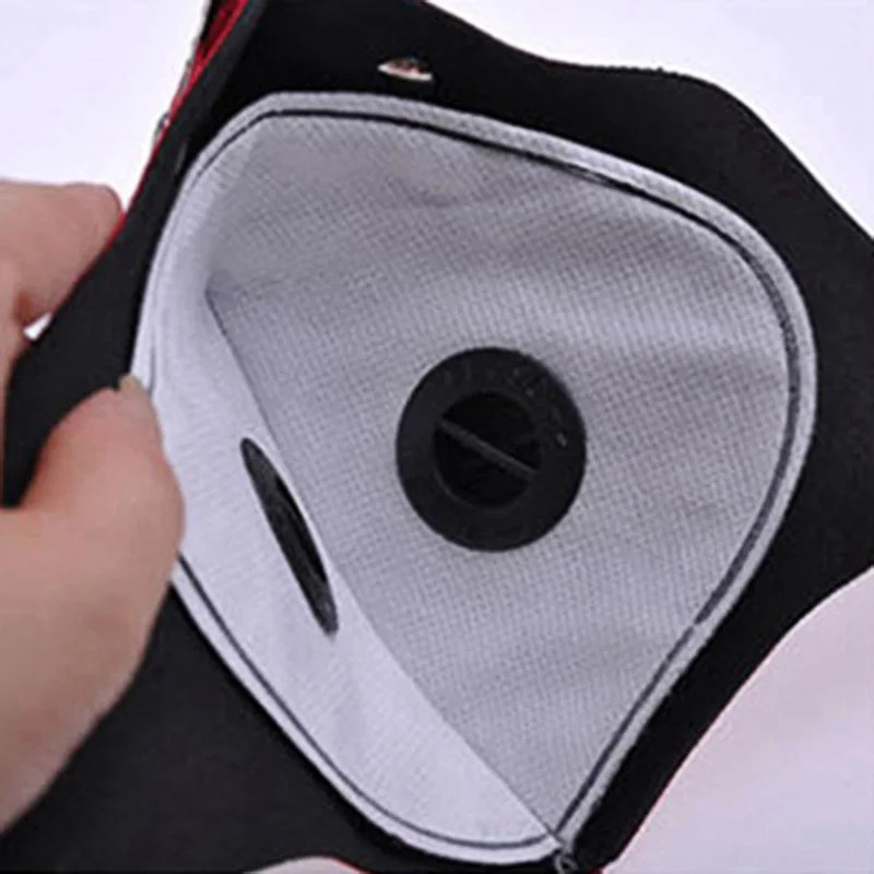 5/10/20/50 Pcs Cycling Mask Filter Pad Breathable Air Grey High Quality 5-layer Activated Bamboo Charcoal PM2.5 Non-woven Chip