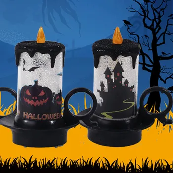 

Halloween Flameless LED Candle Lamp Party Home Bar Decor Props Lanterns ALI88