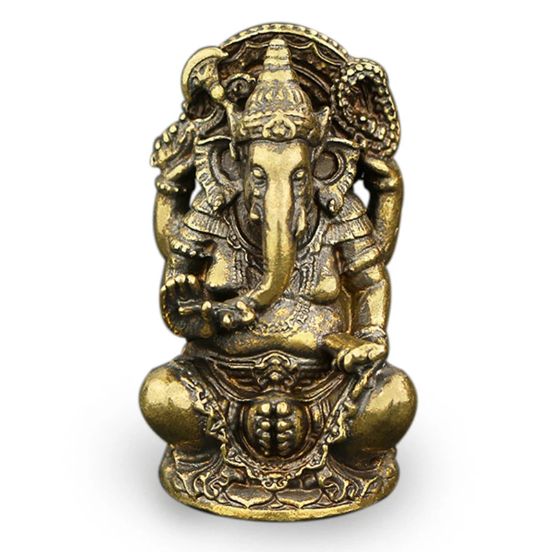 Винтажное медное украшение в виде орла ручной работы 1 шт. маленькая статуэтка