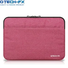 1" 15" 15," Сумка для ноутбука холщовая мужская или женская сумка для Apple Macbook air QTECH lenovo hp чехол для ноутбука серый