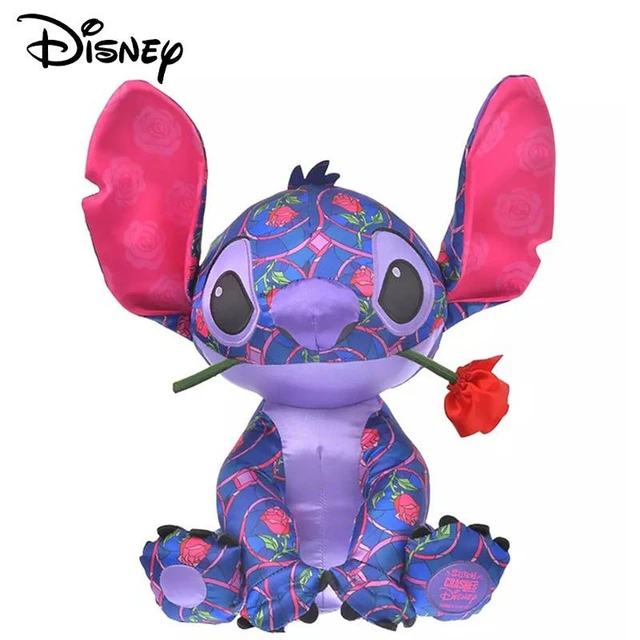 28-40cm Disney Peluche Stitch January October Cartoon Lilo & Amp Stitch  Limited Edition Stitch Rose Doll Kawaii Girls Plush Toy - AliExpress