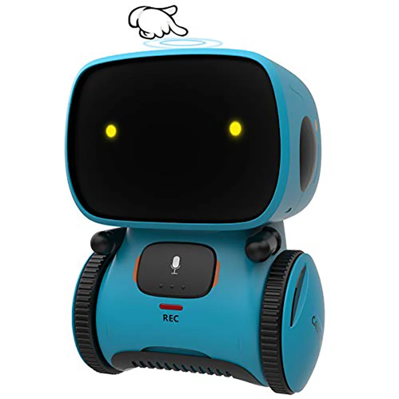 New Kids Smart Robots Voice Command Dance Sing Repeating Recorder Touch Control Toys Interactive Robot Cute Toy Gifts