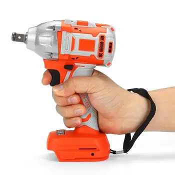 

18V 580Nm Electric Wrench Replacement Brushless Impact Wrench Cordless 1/2 Socket Power Tool Without Battery Accessories