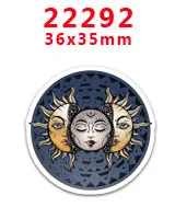 22292 30 шт hollaween характер плоское украшение из смолы PR 22265 - Цвет: 22292
