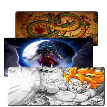 

Dragon Ball Z Large Gaming Mouse Pad Gamer Locking Edge Keyboard Mouse Mat Gaming Mousepad for CS GO LOL Dota Game