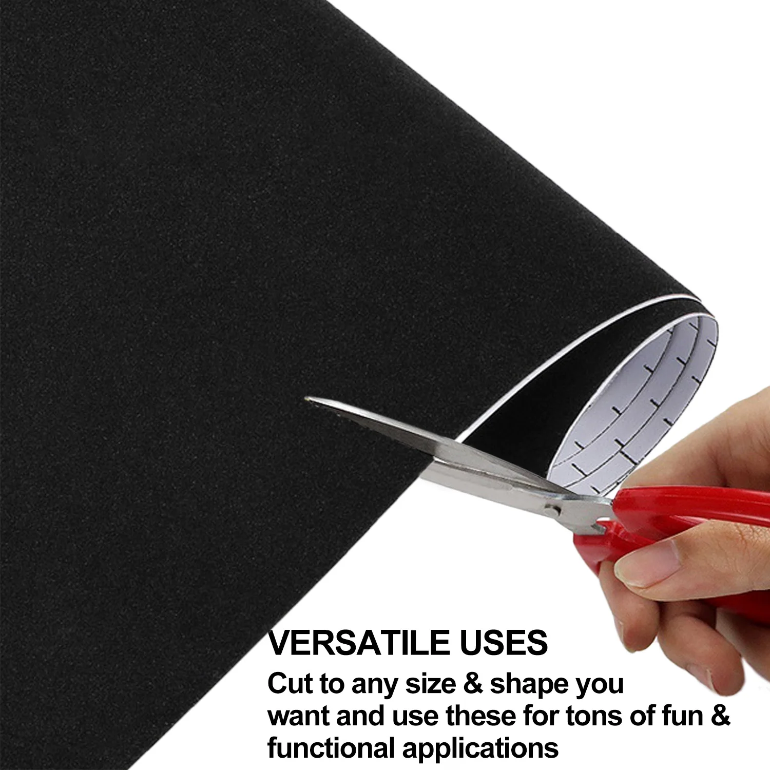 Self Adhesive Flocking Liner Soft Velvet Contact Paper Shelf Liner Pad Roll for Drawer Dresser Cabinets Jewelry Box 20 x 79inch