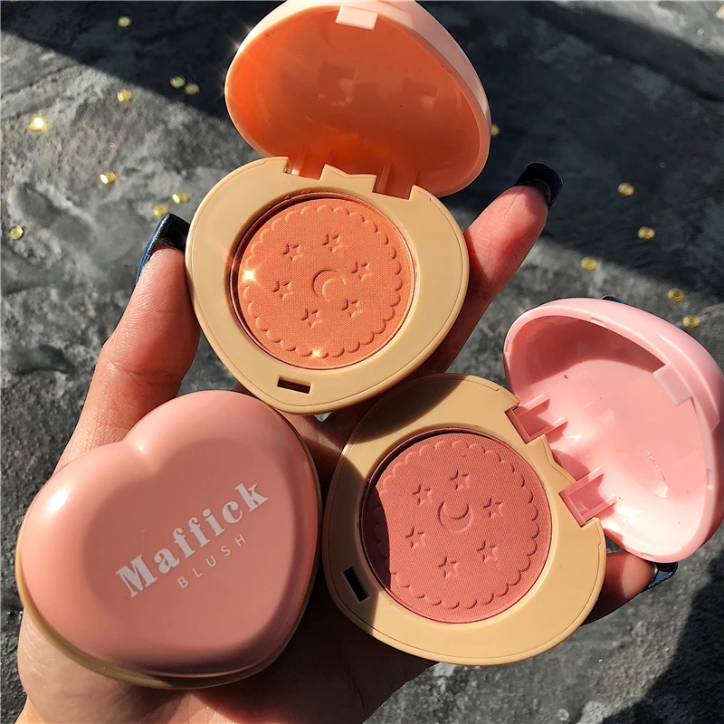 orange peach blush