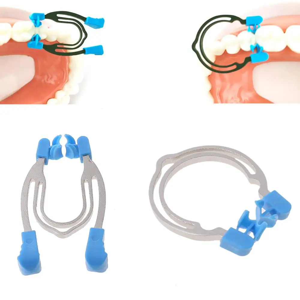 

Dental Sectional Contoured Metal Spring Clip Teeth Replacement Matrix Ring Tools Instrument