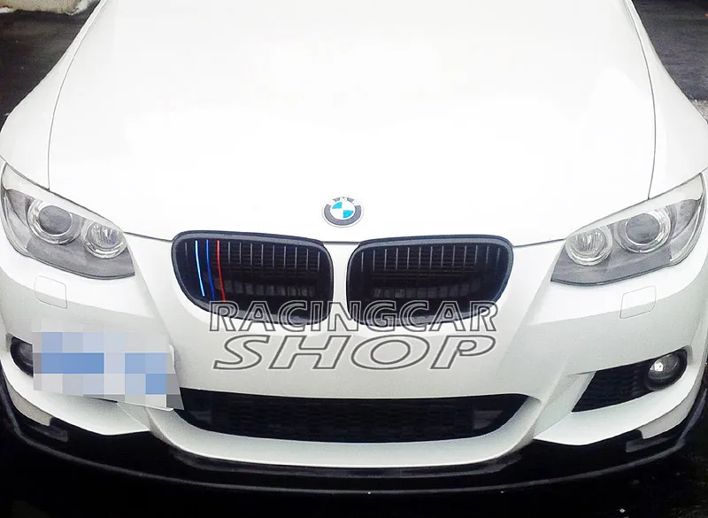 Ham Style Front Lip Spoiler Fit For BMW E92 3-Series Coupe 2door LCI MTech MSport front bumper 2010-2013