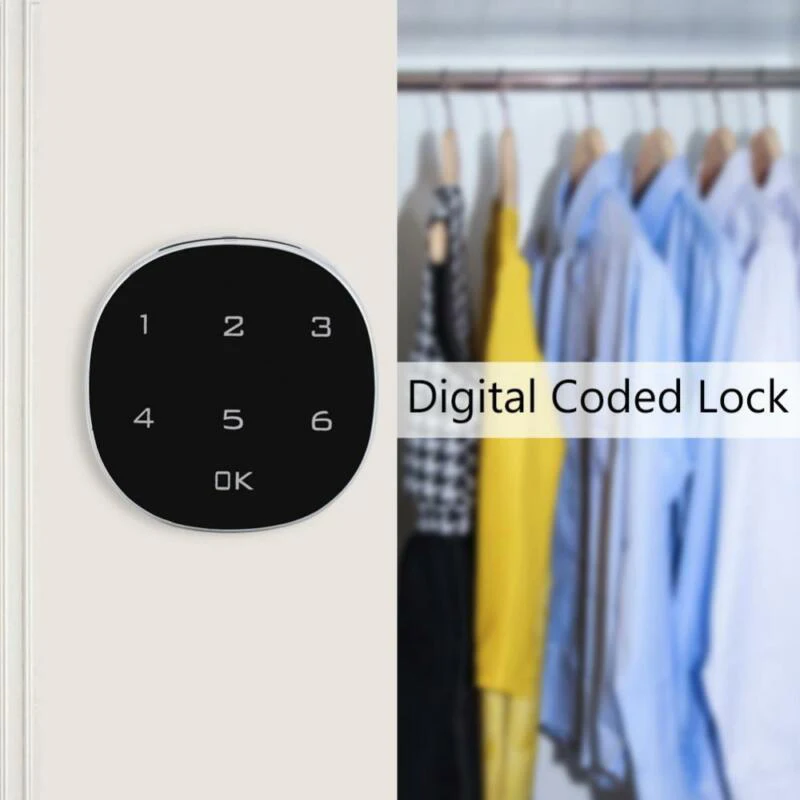 

Electronic Password Digital Cabinet Code Lock Drawer Mailbox Security Locker Top
