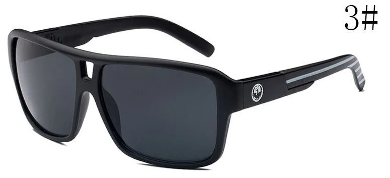 Квадратные Солнцезащитные очки, мужские, фирменный дизайн, зеркальные, для вождения, солнцезащитные очки, спортивные, для рыбалки, очки, оттенки, женские, мужские, UV400 - Цвет линз: C3