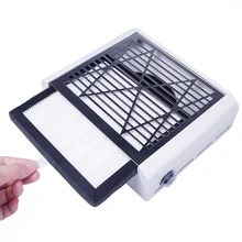 40 Вт фильтр для сбора пыли для ногтей маникюрный аппарат 858-13 оригинальные аксессуары трафаретная пластина всасывающий пылесос для ногтей 1 ...(China)