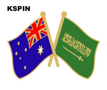 

Australia Flag Saudi Arabia Flag Lapel Pin Friendship Flag Badge Flag pin