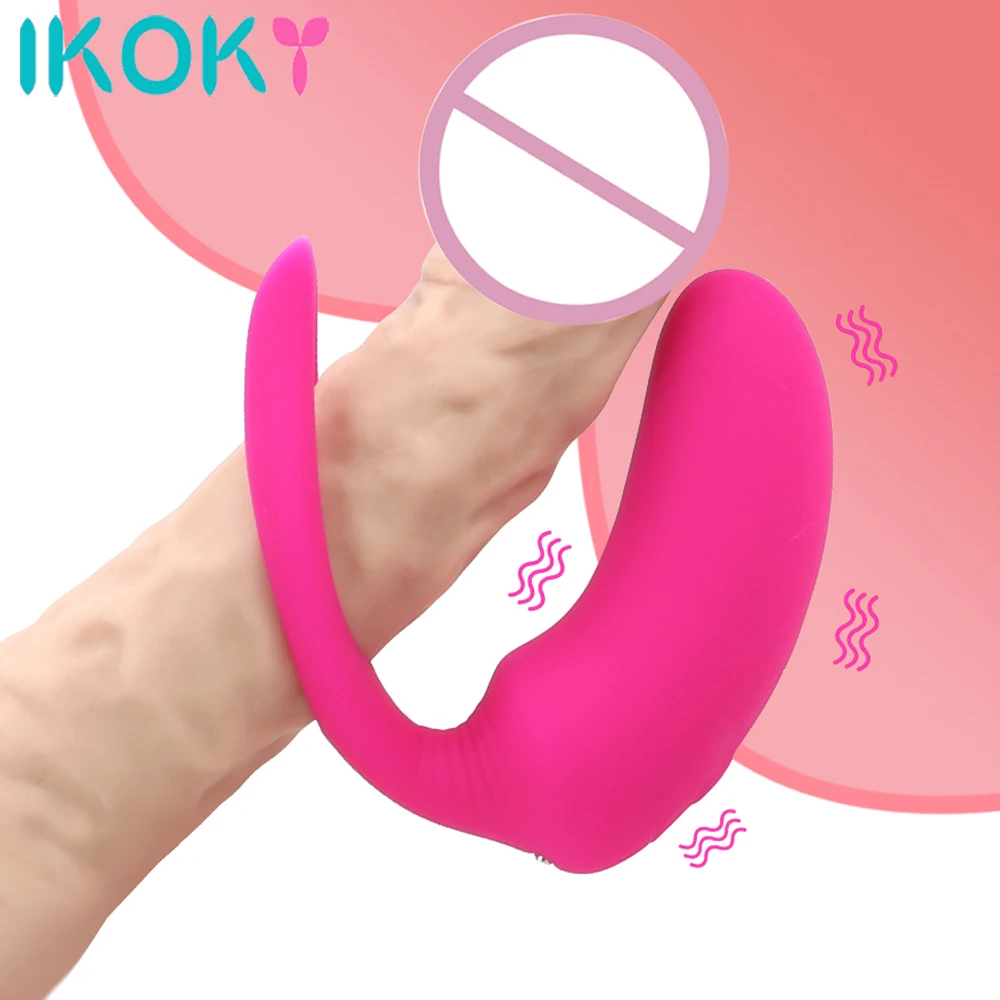 IKOKY 9 скоростей Стимулятор клитора вагины точки G фаллоимитатор вибратор секс