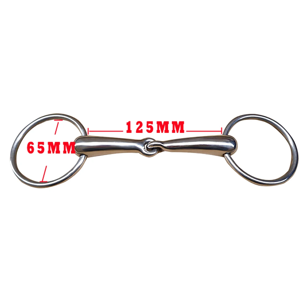 Аксессуары Snaffle Bit Loose Ring профессиональное оборудование прочный мини вырезанный