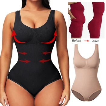 Women Body Shaper Seamless Bodysuit