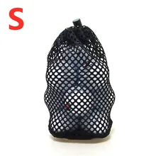 

Golf Tennis Balls Carrying Drawstring Storage Pouch Portable Reusable Nylon Mesh Net Bag Handbag M\l