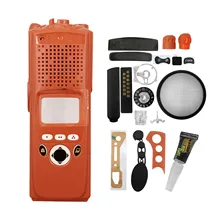 

VBLL Orange Walkie Talkie Replacement of Front Housing Case for Motorola XTS5000 Model 2 M2 Portable 2-Way Radio