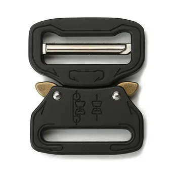 

10pcs38mm Quick Side Release Metal Strap Buckles For Webbing DIY Bags Luggage Clothes King Cobra outdoor AccessoriesWebbing