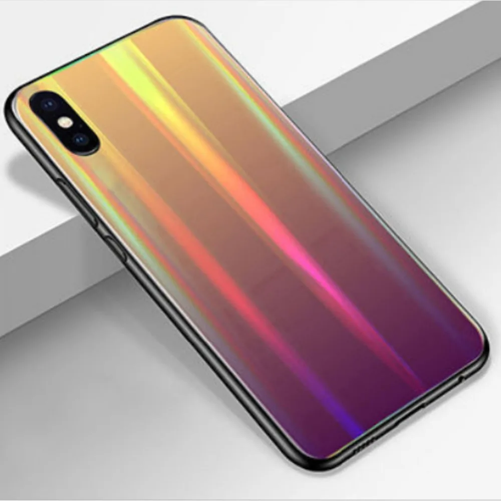 镭射渐变手机壳魅族魅蓝 16