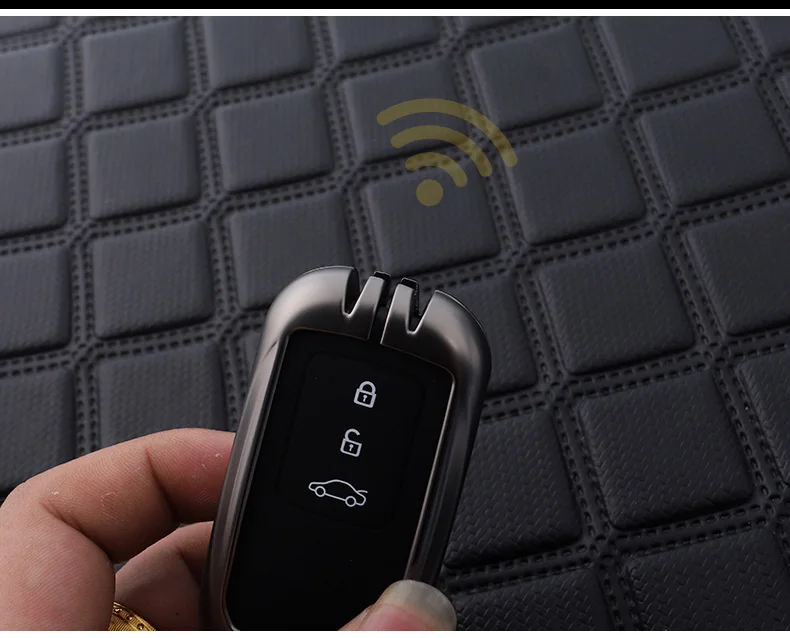 Чехол для ключей автомобиля из цинкового сплава для Honda Civic CRV XRV URV Vezel Avancier Accord Smart Remote Fob Shell Защитная крышка брелок сумка