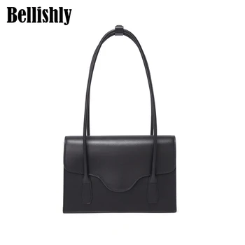 

Bellishly Lady Elegant Party Hand Bags Women's Solid Crossbody Shoulder Bag Female High Quality Simple Casual Makeup Handbag S