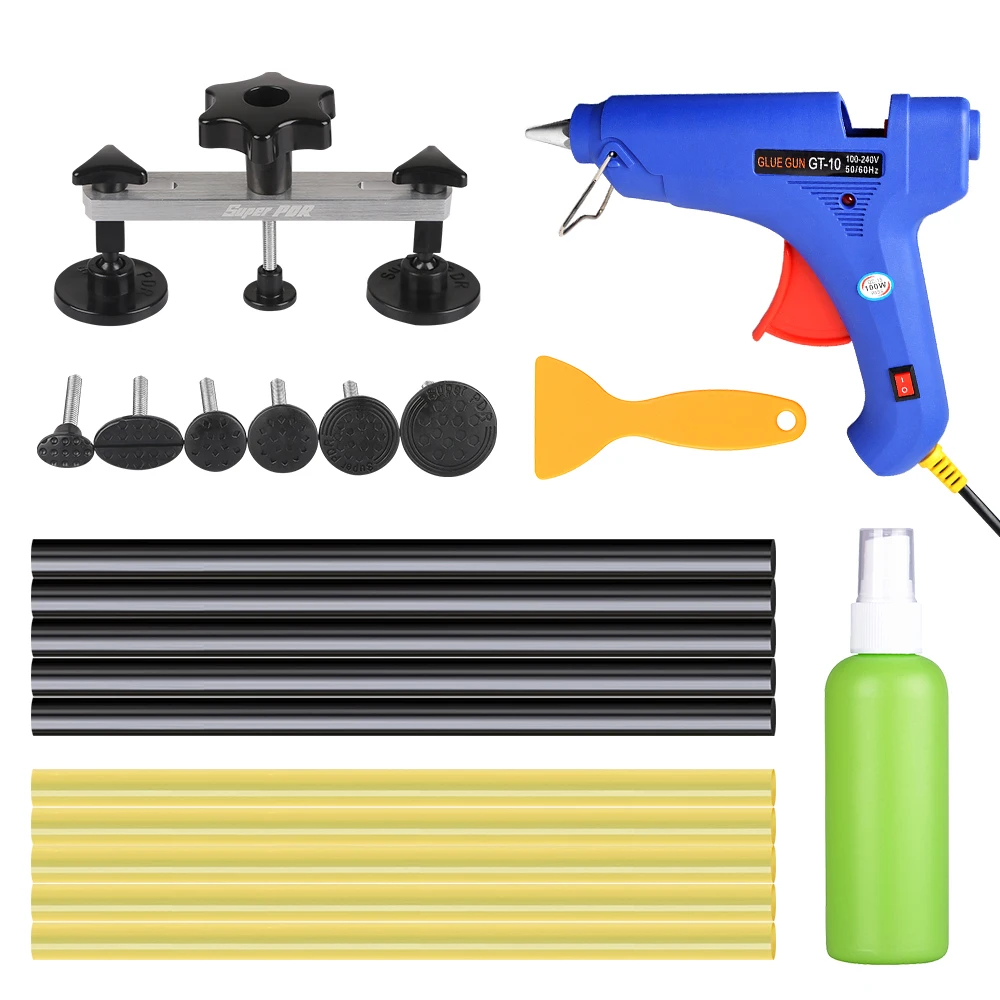 Pdr Tools Paintless Dent Repair Puller Kit Car Body Remove Dents Tools