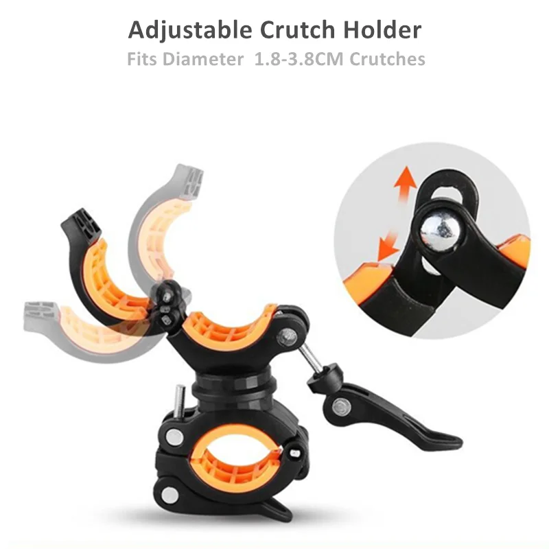 Description Picture 3 of itemJayCreer Universal Wheelchair Crutch Holder ,Walking Stick Holder
