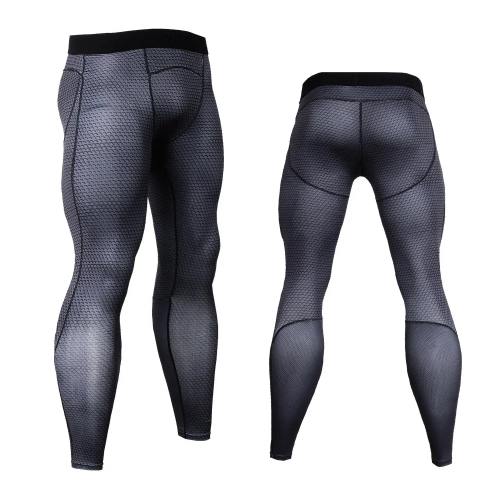 pants Компрессионные спортивные костюмы, быстросохнущие спортивные мужские комплекты одежды для бега, бегунов, тренировок, тренажерного зала, набор для фитнес-тренировок - Цвет: pants