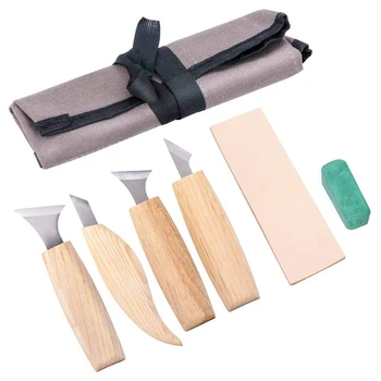 

Wood Carving Tools 6 In 1 Carving Set Wood Carving Tools Set for Beginners and Professionals, DIY Woodworking, Geometric Wood Ca