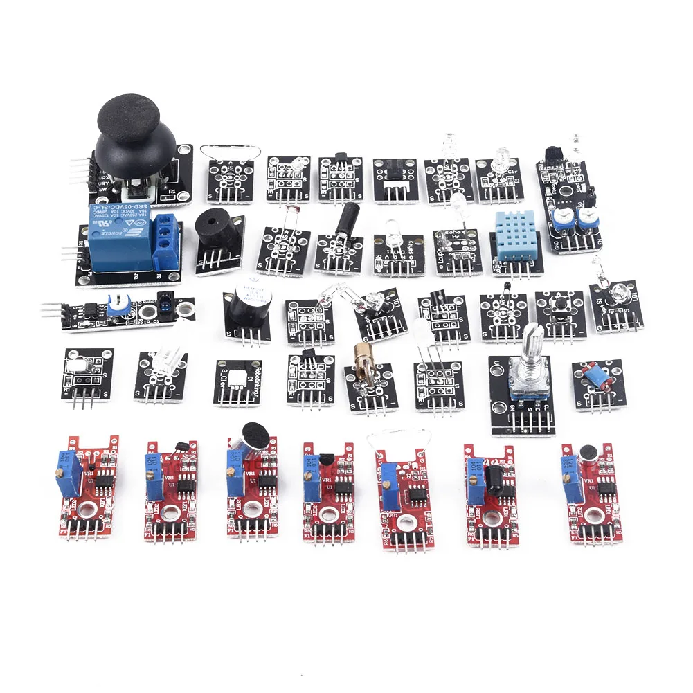 45 в 1/37 в 1 модуль датчика стартовый набор для Arduino Raspberry Pi образование мульти инструменты аксессуары