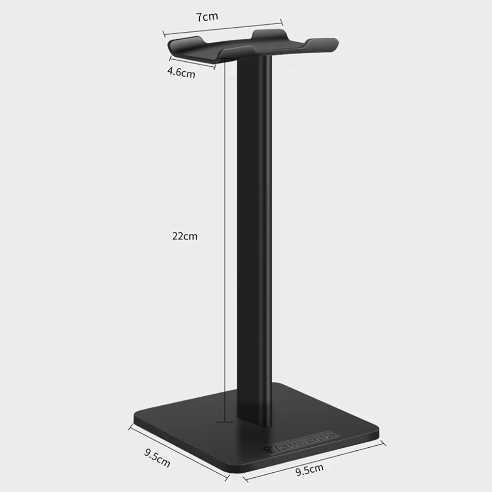 Universal Headphone Stand Anti-slip Base Headsets Holder with Aluminum Metal Soft TUP Earphone Accessories for Mpow H21 H12 H5 (12)