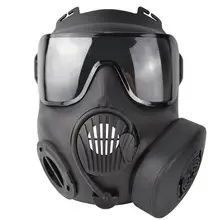 

AIRSOFTA Airsoft Mask Single Fan Anti-Fog Protective Mask Military Tactical BB Gun Shooting Hunting Paintball Accessories