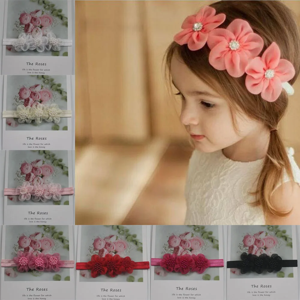 rose headband for baby girl