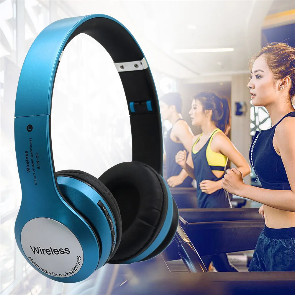 Беспроводные наушники Bluetooth 4,1 гарнитура шумоподавление над ухом с Microph Совместимость с большинством устройств Bluetooth 1008