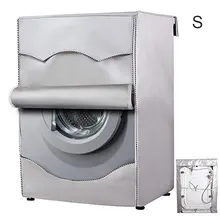 Крышка стиральной машины с передними отверстиями водонепроницаемый пыленепроницаемый Серебряный Большой размер TB распродажа