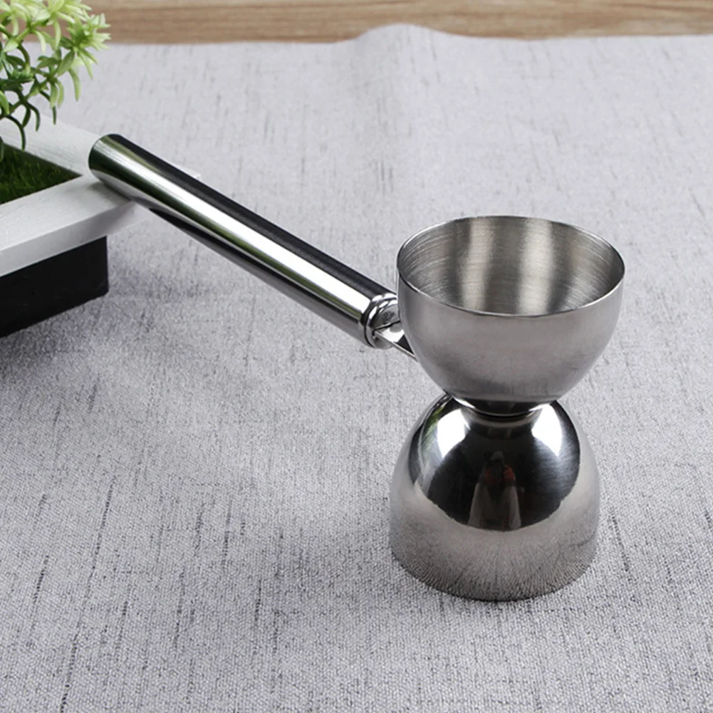 Bartender Supplies Jigger Double Heads Drink Long Tools Shaker Cocktail Mixer Party Stainless Steel Wine Measure Cup
