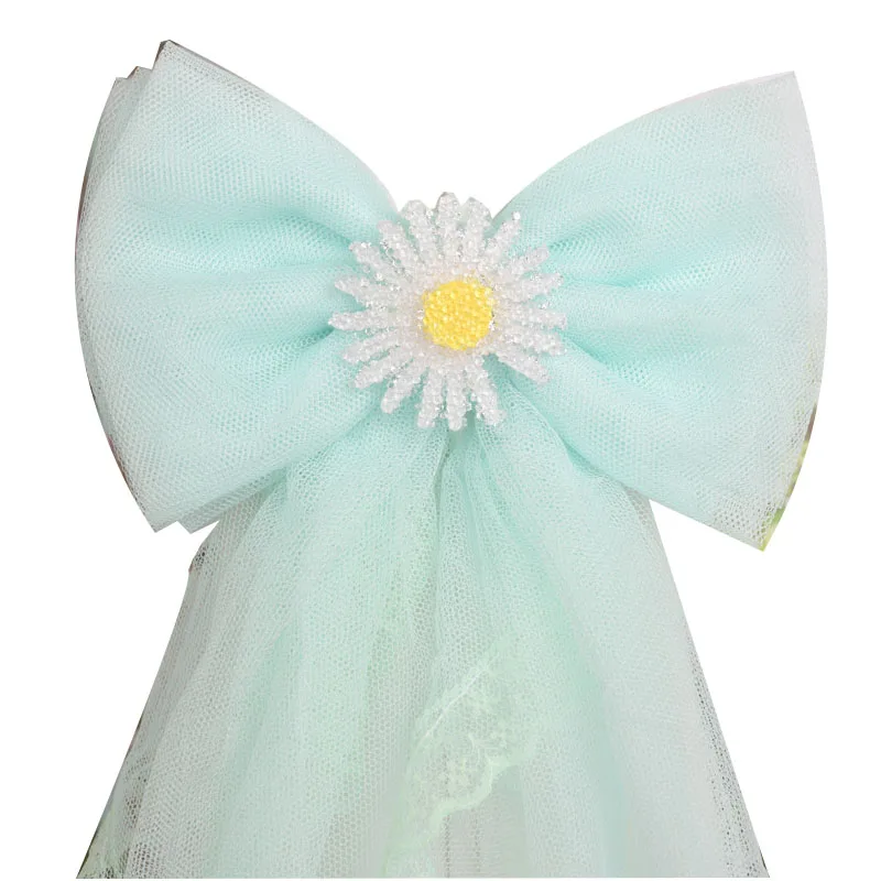 Fiocco in pizzo fiore finestra tenda cravatta corda spalle holdback fibbia clip accessori aste accessori supporto per gancio decorazione domestica - immagine 4
