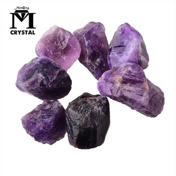 

50g natural Raw Amethyst Irregular stone Rock And Purple crystal Mineral For Chakra Healing Specimen Collection Garden Decor
