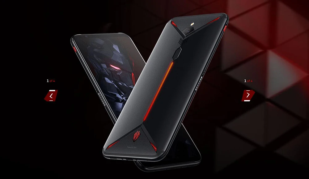 США Версия zte nubia Red Magic 3 Dual SIM мобильный телефон 6,65 "8 ГБ 128 ГБ/256 ГБ Snapdragon855 1080x2340p 5000 мАч 48MP Android 9,0