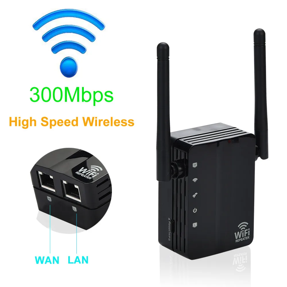 Роутеры 300 Мбит/с беспроводной N расширитель диапазона WiFi усилитель сигнала для