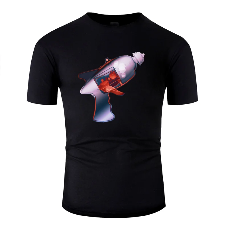 Дышащая футболка raygun#2 на заказ, лето, большой размер S~ 5xl, Натуральная мужская футболка, потрясающая, вырез лодочкой, хип-хоп