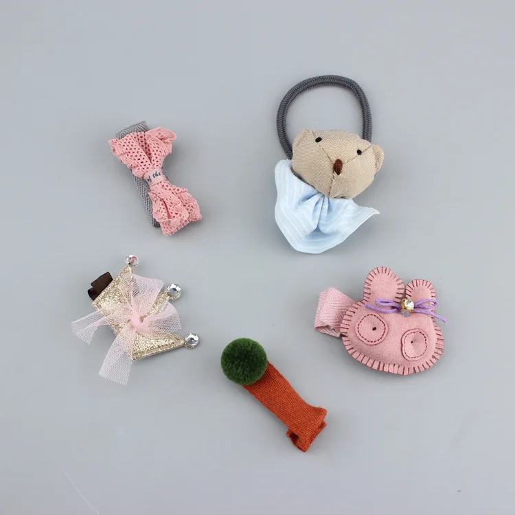 

New Style Headband Little Girl Hair Accessories Korean-style Beautiful Princess Baby Hair Accessories Children Barrettes Ka AI S